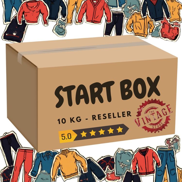 10 Kg Start Box Reseller Vintage Firmato Misto 
